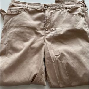 Khaki Stretch Pants size 18